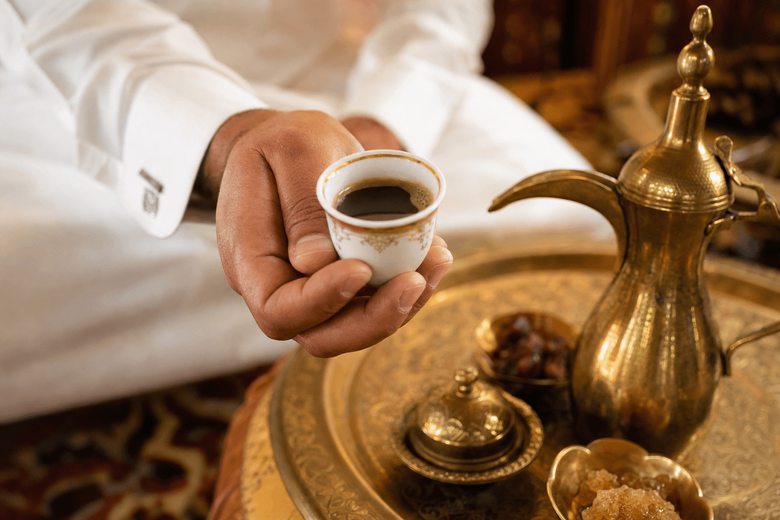 آداب القهوة العربية — BrewAtlas culture guide