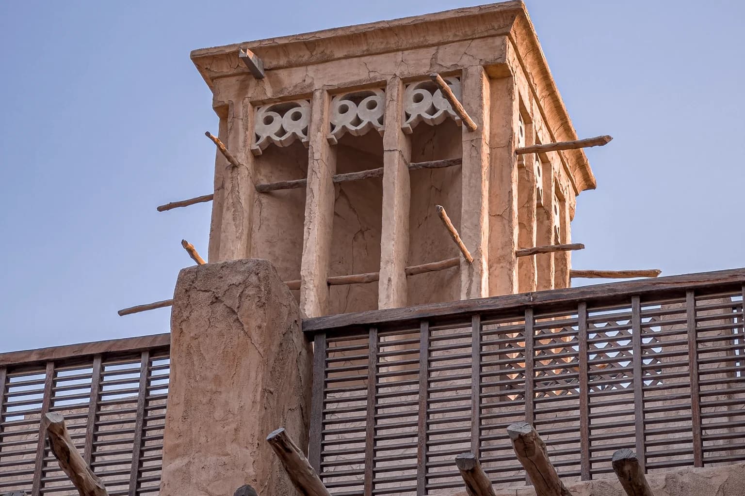 Wind tower at Al Seef