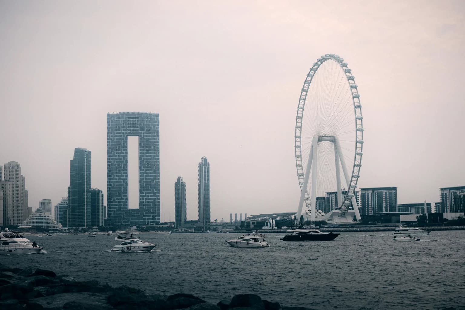 Marina and Ain Dubai