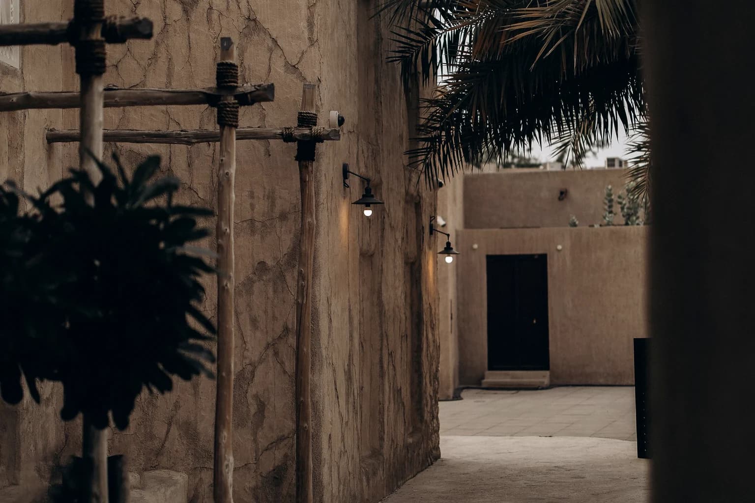 Old Dubai heritage street