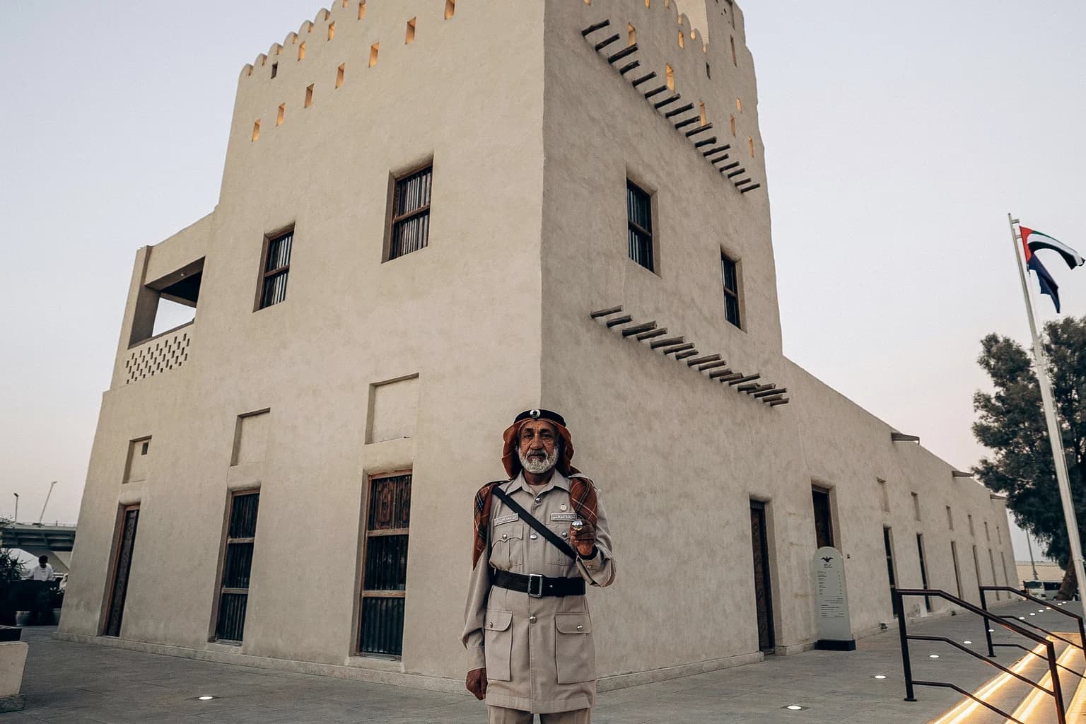 Heritage guard at Qasr Al Hosn
