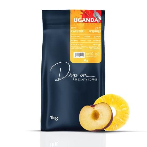 Ugandan Rwenzori specialty coffee beans, V60 coffee recipe